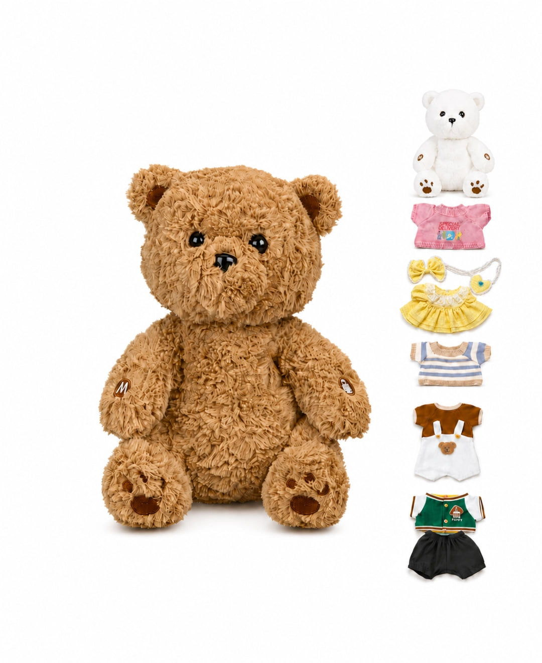 Build Your Brown Meemo Bear Bundle-Brown