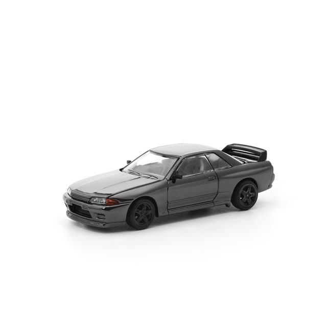 Pop Race 1:64 Skyline GT-R R32 Dark Chrome PRDC002