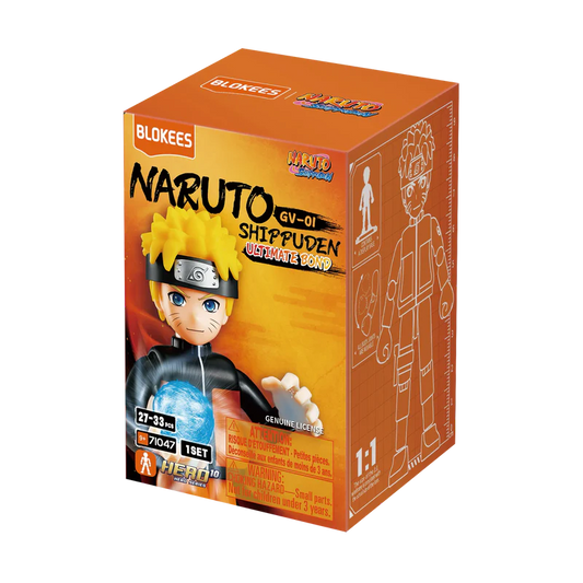 Naruto Blokees: 4- inch Gravity Model Kit- GV01 Ultimate Bond (Blind Boxes)