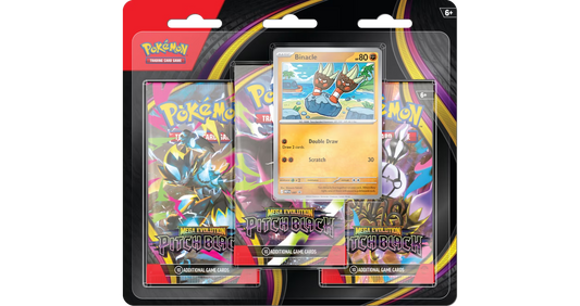 Pokemon Trading Card Game: Pitch Black Three-Booster Blister