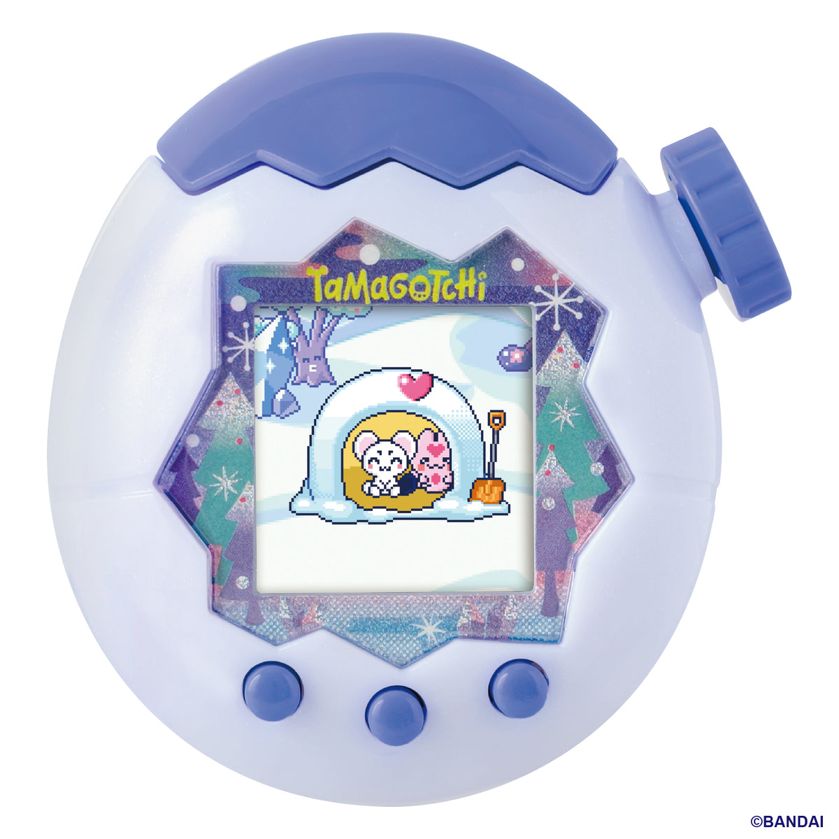 Tamagotchi Paradise White Glacier
