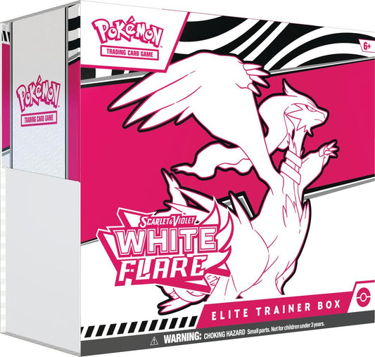 Pokemon: Scarlet & Violet - White Flare - Elite Trainer Box