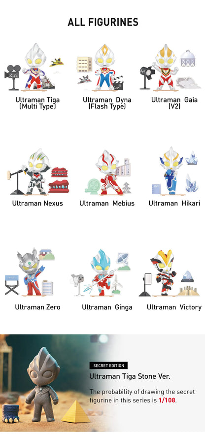 Ultraman Shooting Studio Series Figures