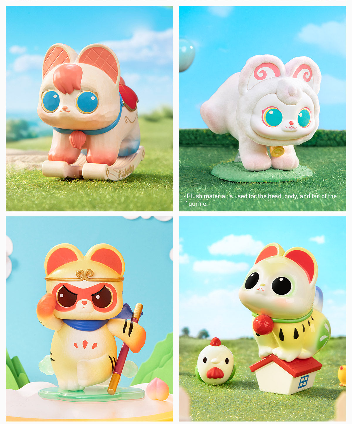 Popmart FUBOBO Treasure of Time Series Figures (Blind Box)