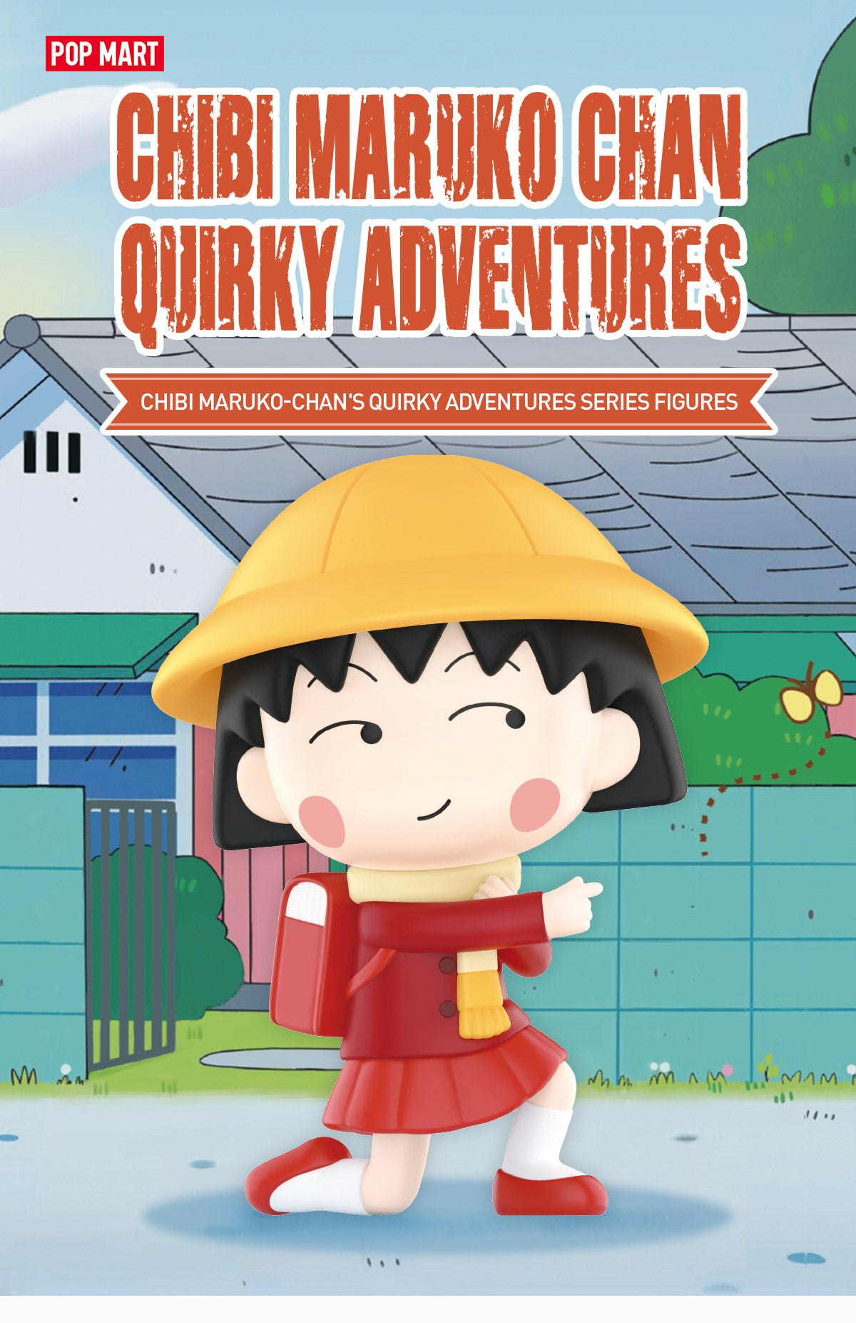 Popmart Chibi Maruko-chan's Quirky Adventures Series Figures Blind Box