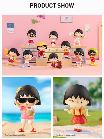 Popmart Chibi Maruko-chan's Quirky Adventures Series Figures Blind Box