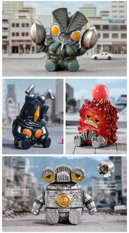 KAIJU Sitting in a Row Series Figures