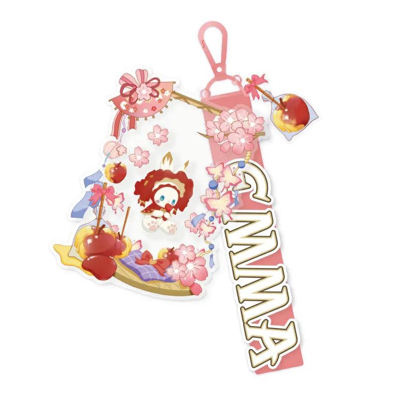 EMMA Secret Forest Cherry Blossom Series shaker keychain