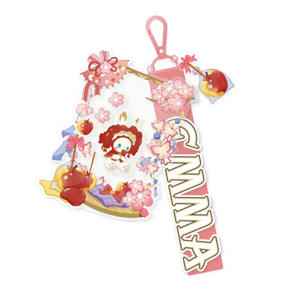 EMMA Secret Forest Cherry Blossom Series shaker keychain