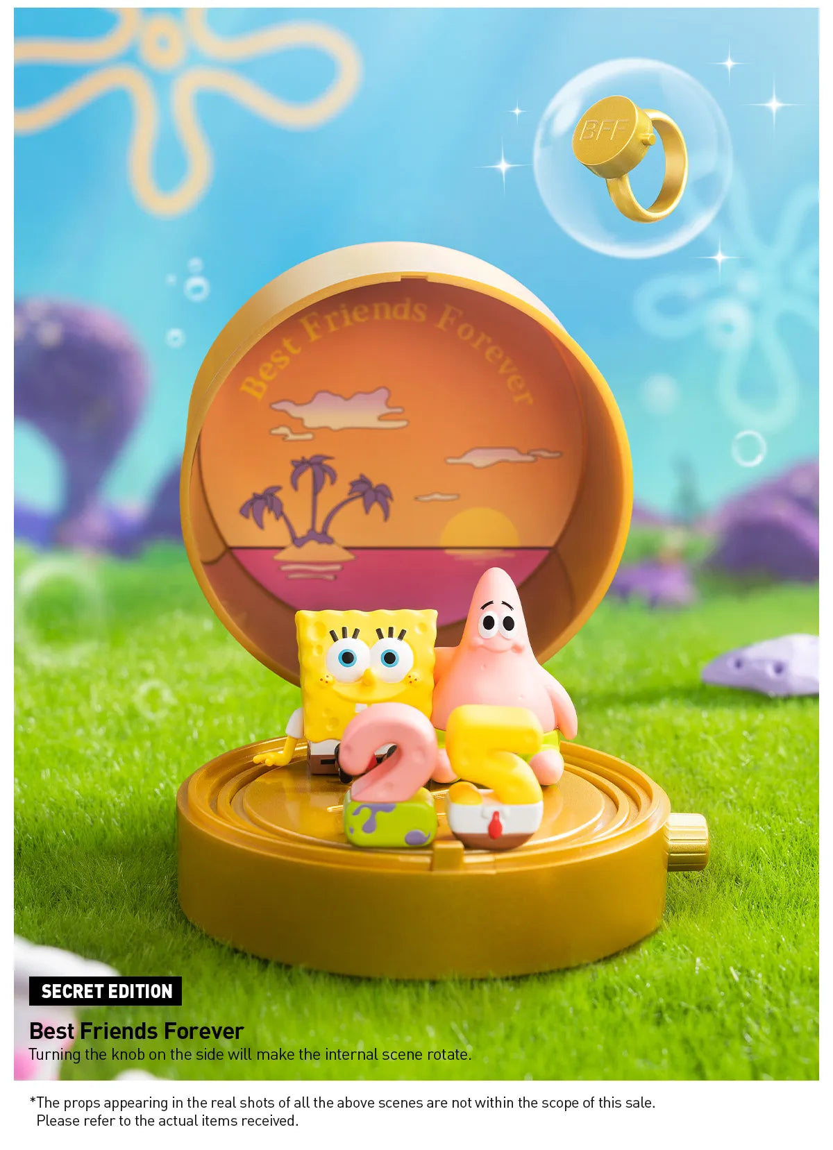Pop Mart SpongeBob SquarePants Carnival Anniversary Series Scene Sets