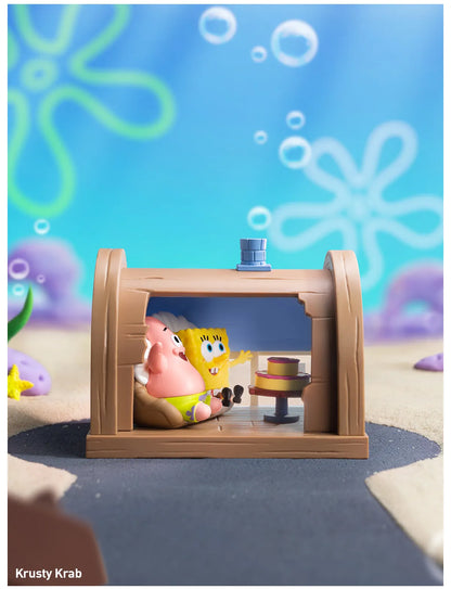 Pop Mart SpongeBob SquarePants Carnival Anniversary Series Scene Sets