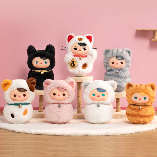 POP MART PUCKY Roly-Poly Kitty Series-Vinyl Plush Blind Box