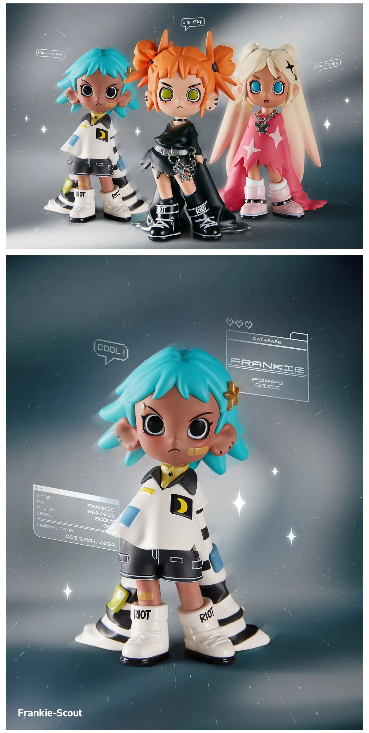 POP MART Lil Peach RiotLoading! Series Figures
