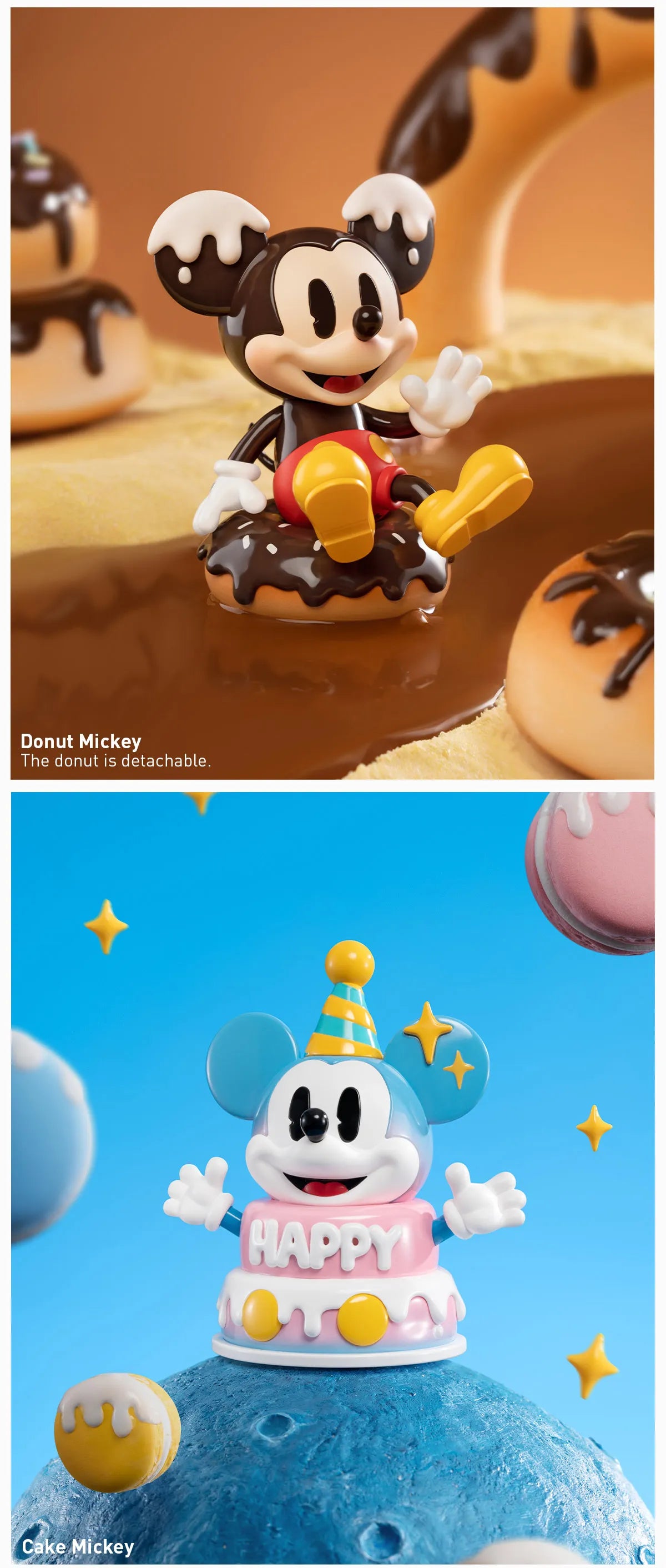 Disney Mickey Childhood of Boundless Imagination Series Figures