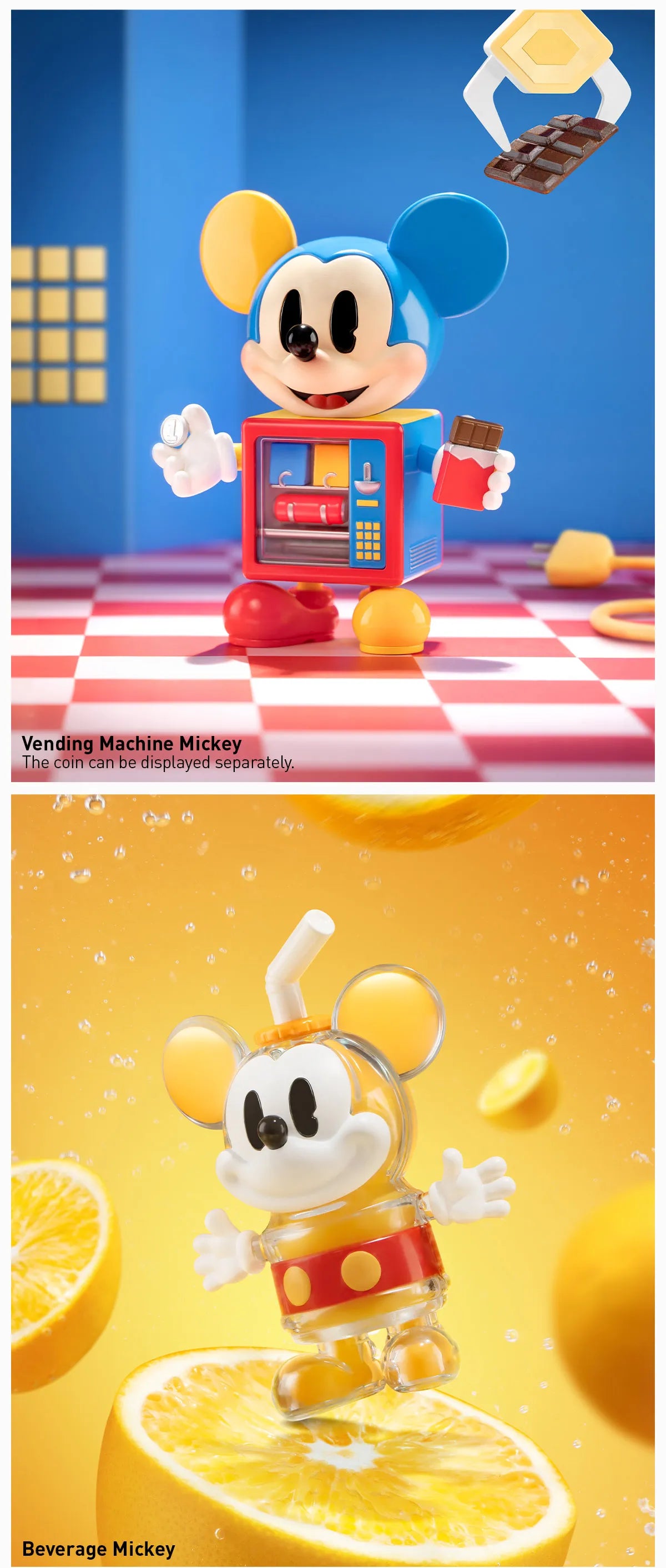 Disney Mickey Childhood of Boundless Imagination Series Figures