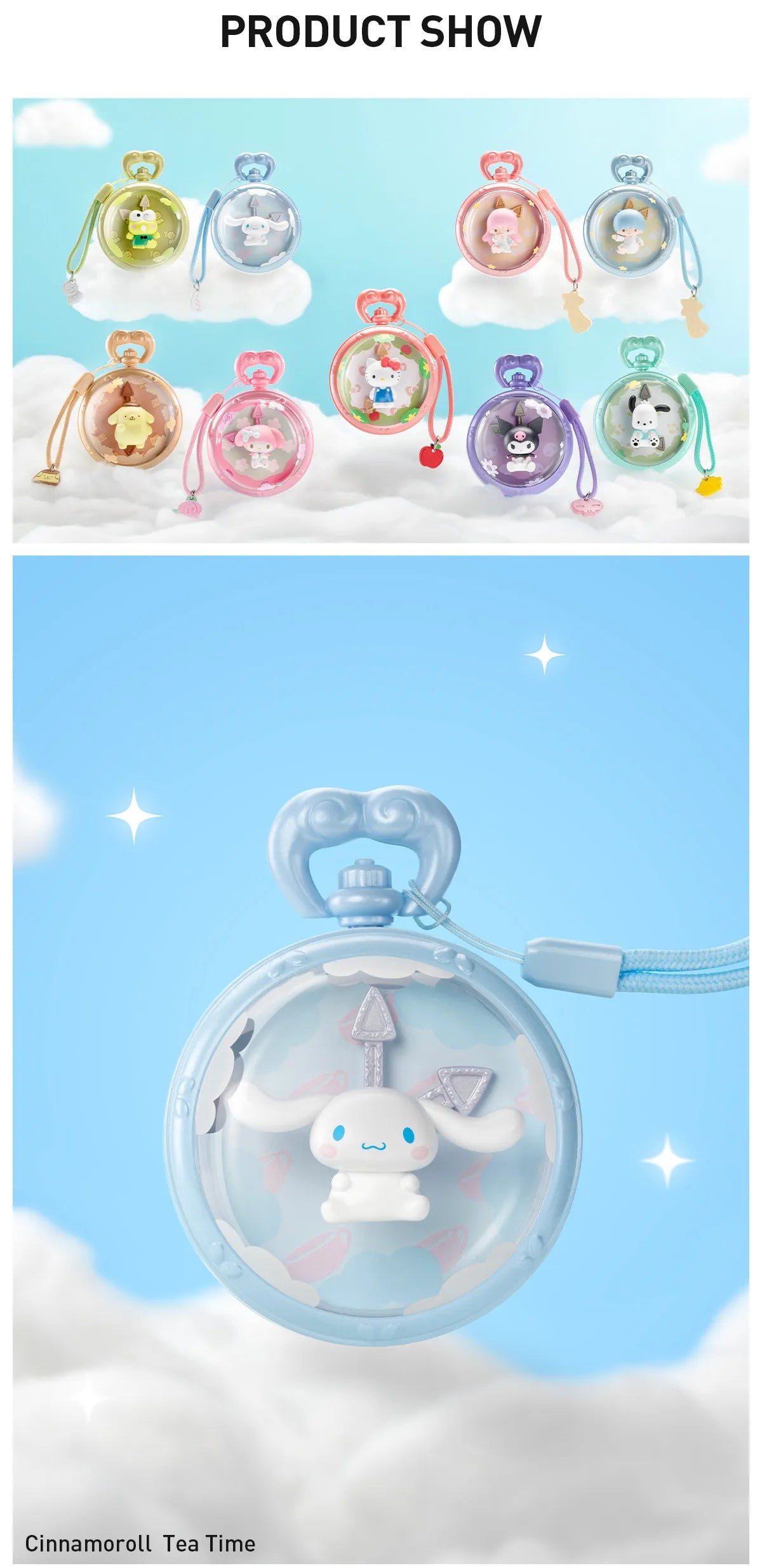 The Wonderful Time With Hello Kitty and Friends Series Scene Sets