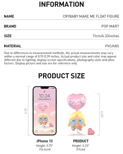 Pop Mart CRYBABY MAKE ME FLOAT FIGURE