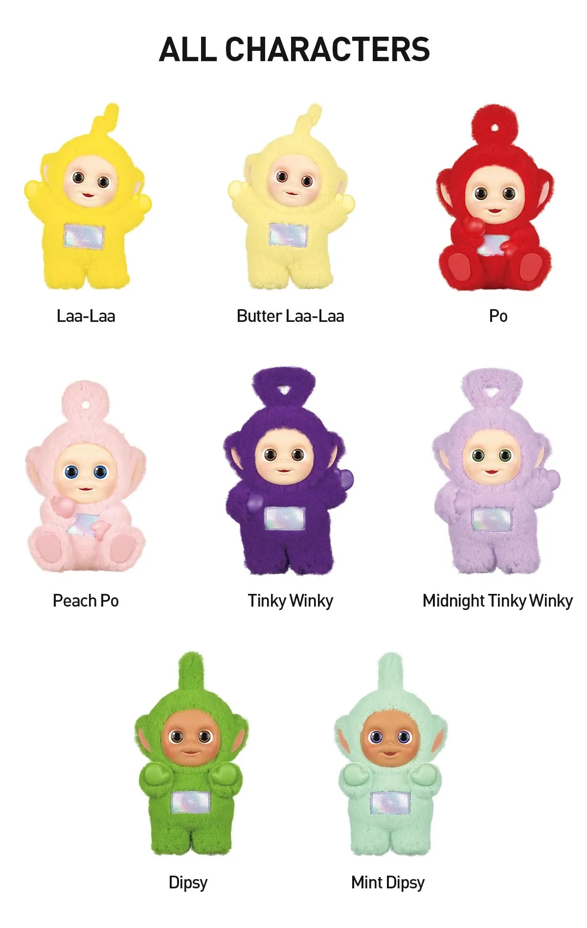 POPMART Teletubbies Vibrancy Series Figures