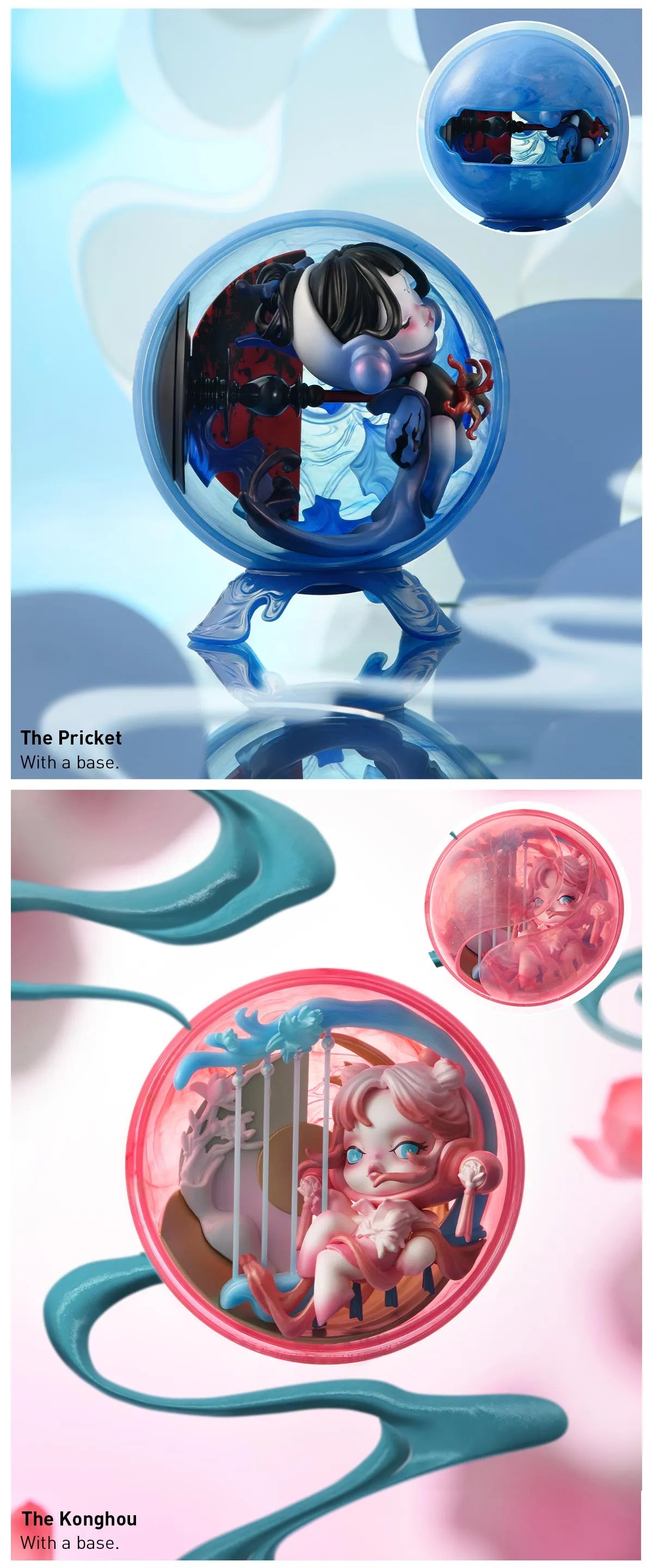 Pop Mart SKULLPANDA The Mirage Series Figures