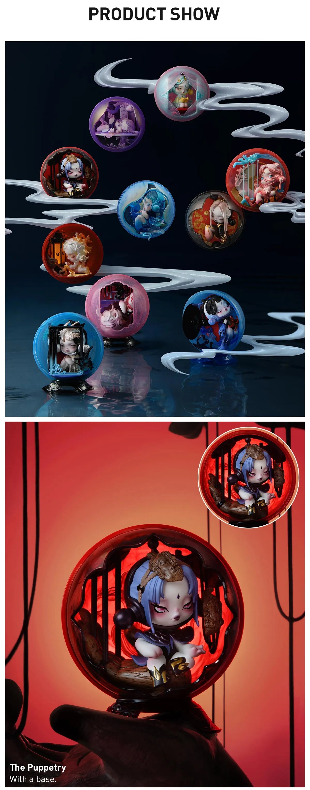 SKULLPANDA The Mirage Series Figures - POP MART (United States)