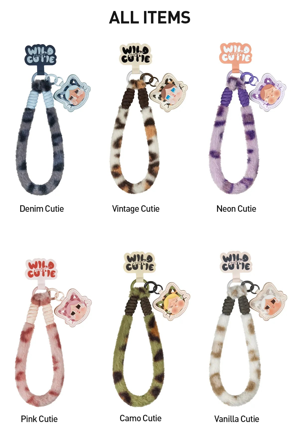 Pop Mart CRYBABY Wild but Cutie Series-Phone Charm Blind Box