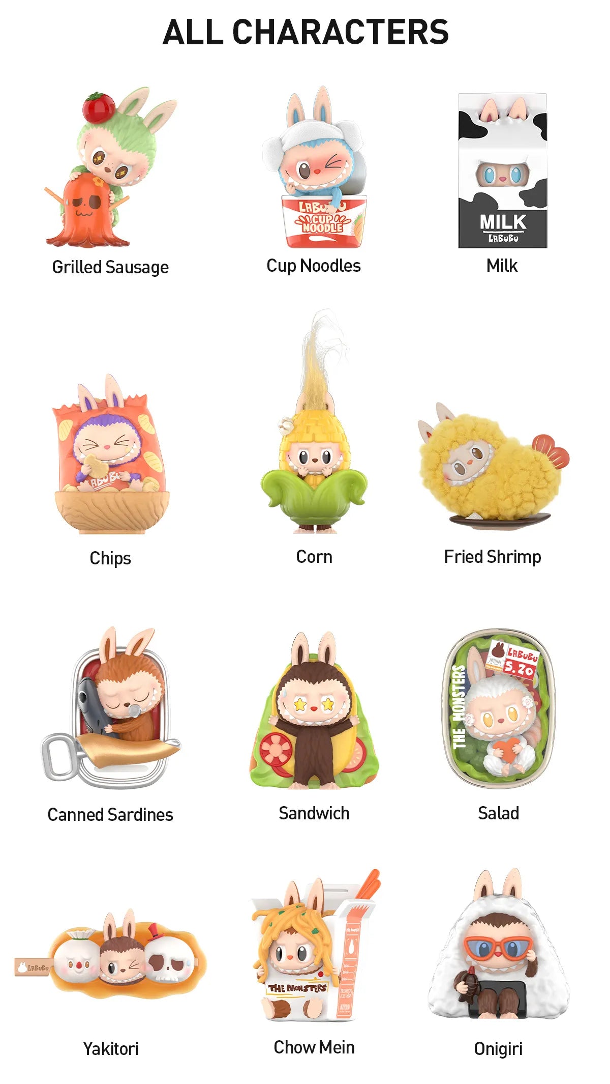 Pop Mart THE MONSTERS Wacky Mart Series Figures