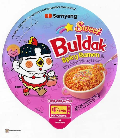SY 311110 BULDAK SWEET RAMEN (BIG BOWL)