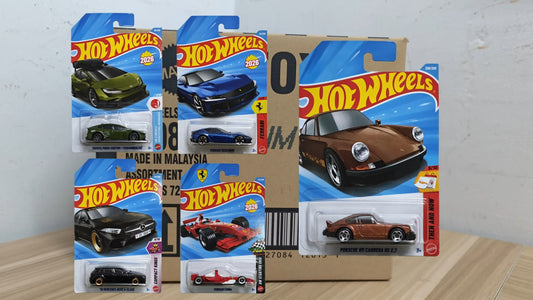 Hot Wheels 2026 M Case Walmart ZAMAC Silver-Base - Premium Assortment