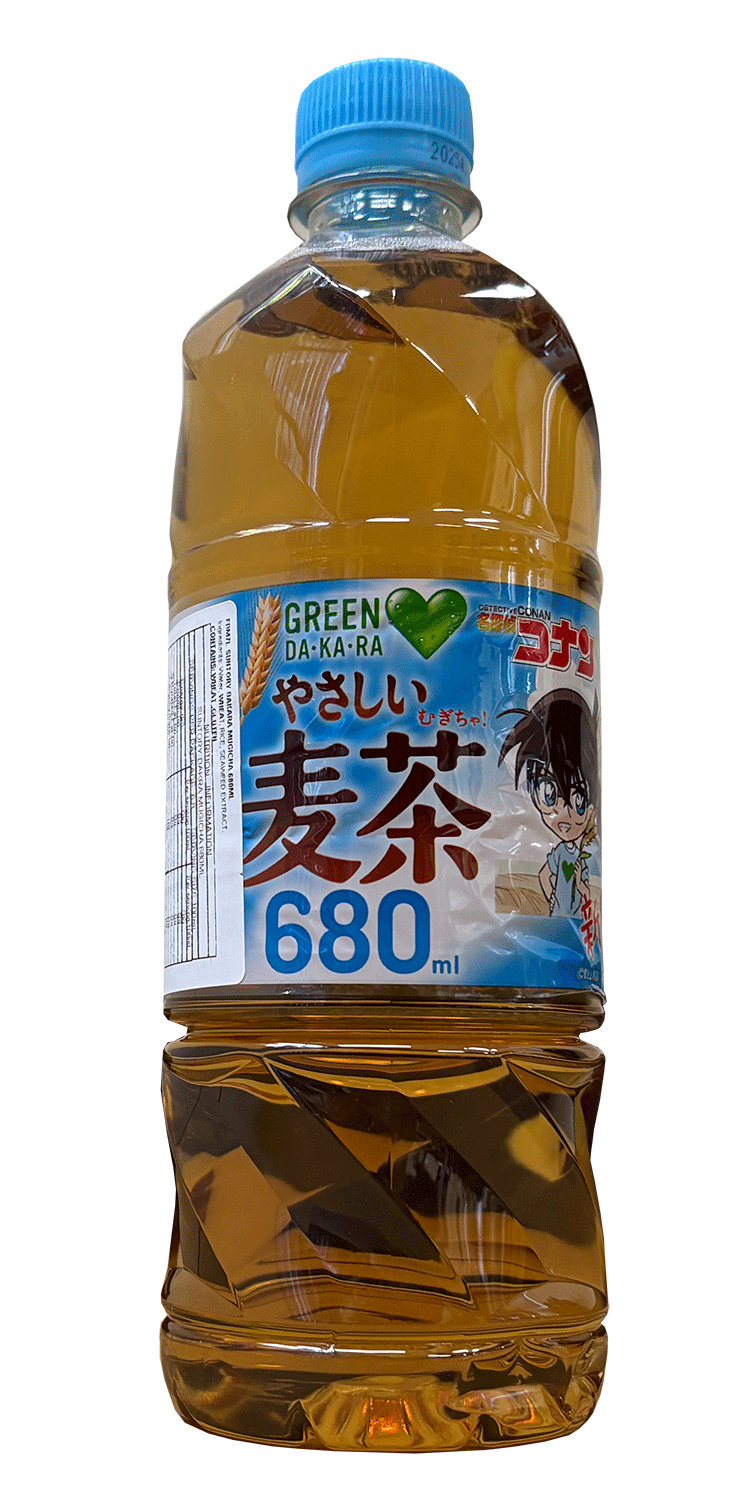 Suntory Green DA-KA-RA Barley Tea - Detective Conan 680ml