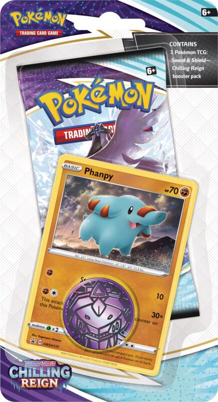Chilling Reign Single Pack Blister [Phanpy] - SWSH06: Chilling Reign (SWSH06)
