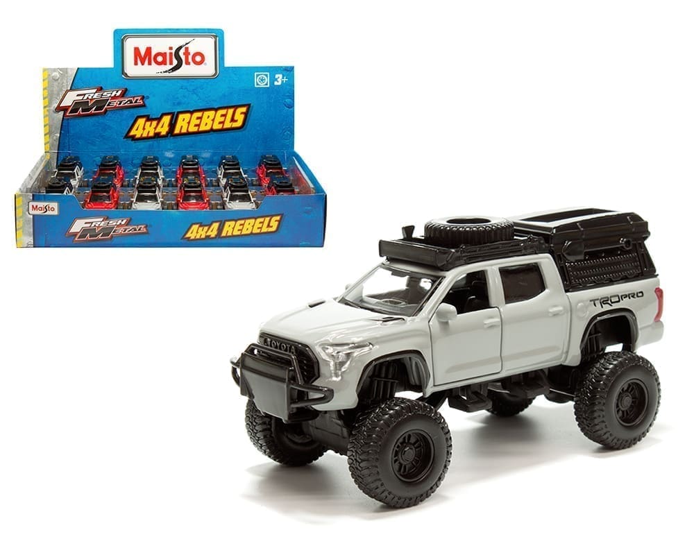 M&J Maisto Fresh Metal 4×4 Rebels 4.5″ 2022 Toyota Tundra TRD Pro
