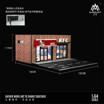 MoreArt 1:64 KFC Lighting Version MO941108