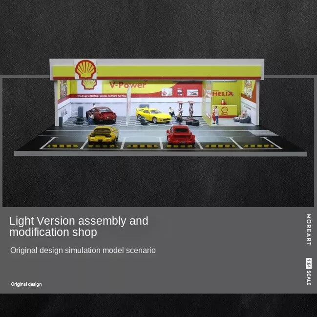 MoreArt Diorama Shell Modification Shop 1:64