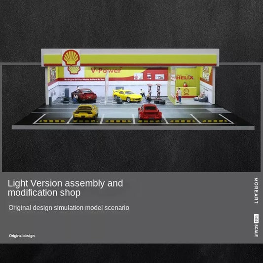 MoreArt Diorama Shell Modification Shop 1:64