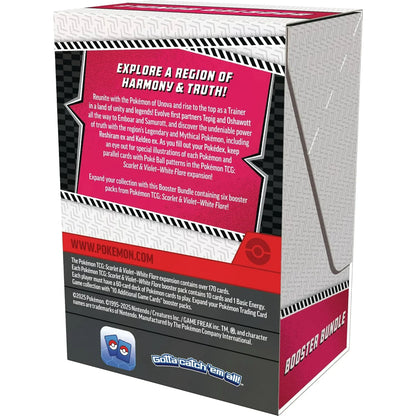 Pokemon Trading Card Games Scarlet Violet 10.5 White Flare Booster Bundle