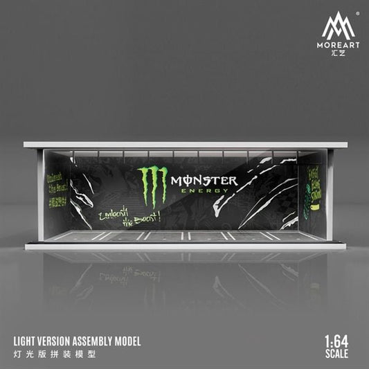 MoreArt 1/64 parking garage monster with light