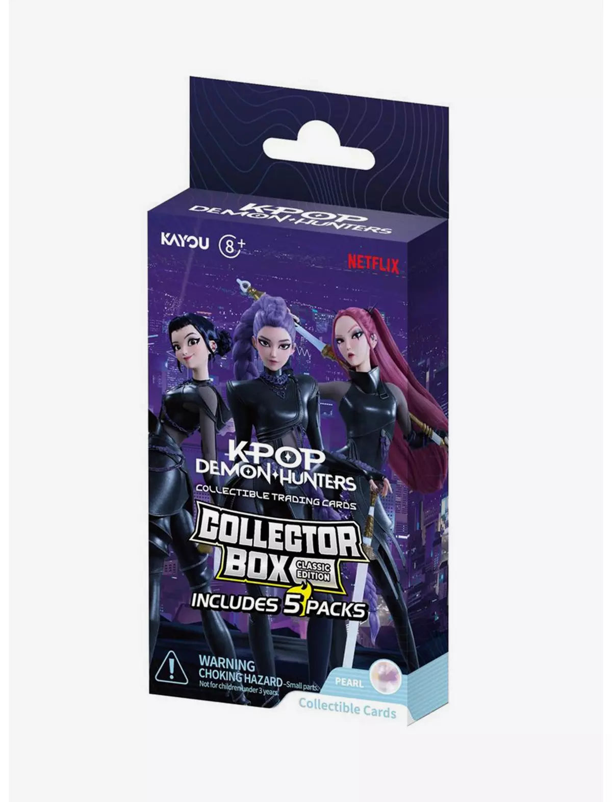 KPop Demon Hunters Collectible Cards: Classic Edition Collector Box 001 (5 Packs)