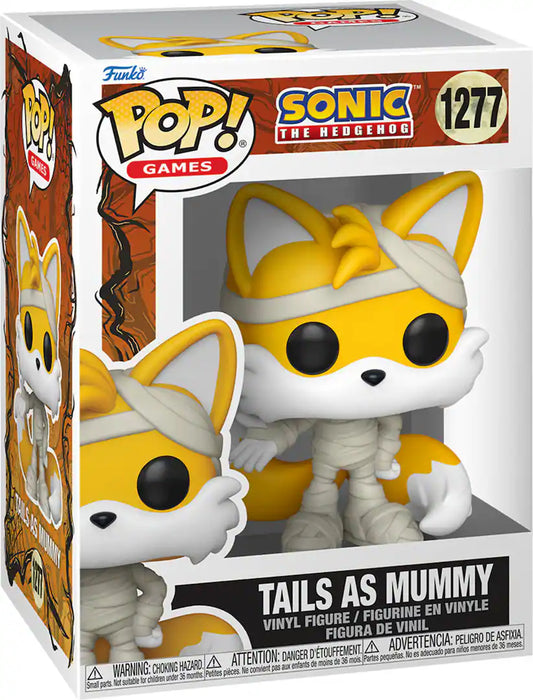 Funko - POP! Games: Sonic - Tails as Mummy - COLLECTIBLES - Multicolor