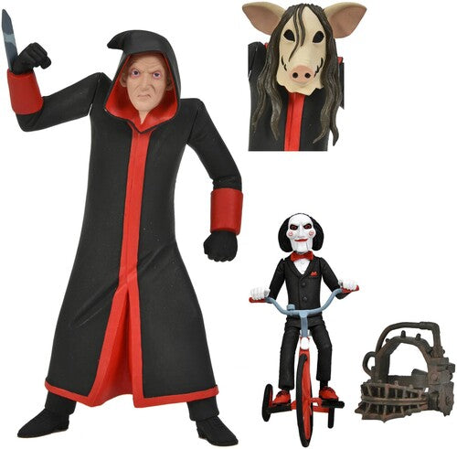 SAW TOONY TERRORS JIGSAW KILLER & BILLY 6IN AF SET