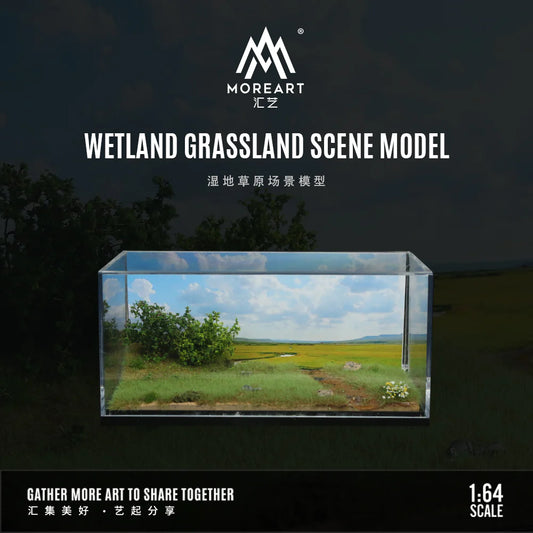 MoreArt 1:64 WETLAND GRASSLAND SCENE MODEL
