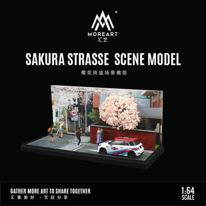 MoreArt 1/64 SAKURA STRASSE SCENE MODEL MO901303