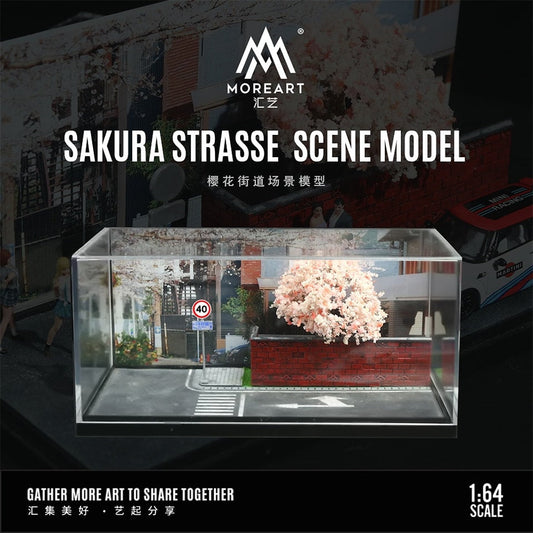 MoreArt 1/64 SAKURA STRASSE SCENE MODEL MO901303