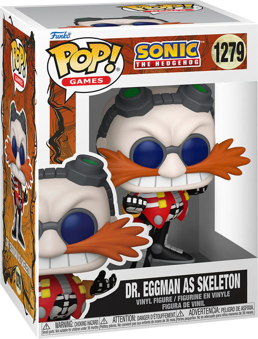 Funko POP! Games: Sonic - Dr. Eggman as Skeleton