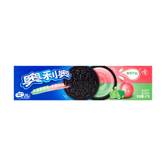 Oreo Crystal Grapes + Peach