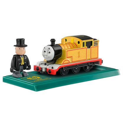 Takara Tomy Tomica Thomas the Tank Engine Original 80th Anniversary Gold Thomas Set