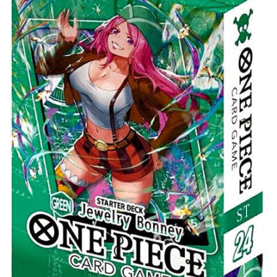 One Piece TCG: Green Starter Deck Display (ST-24)