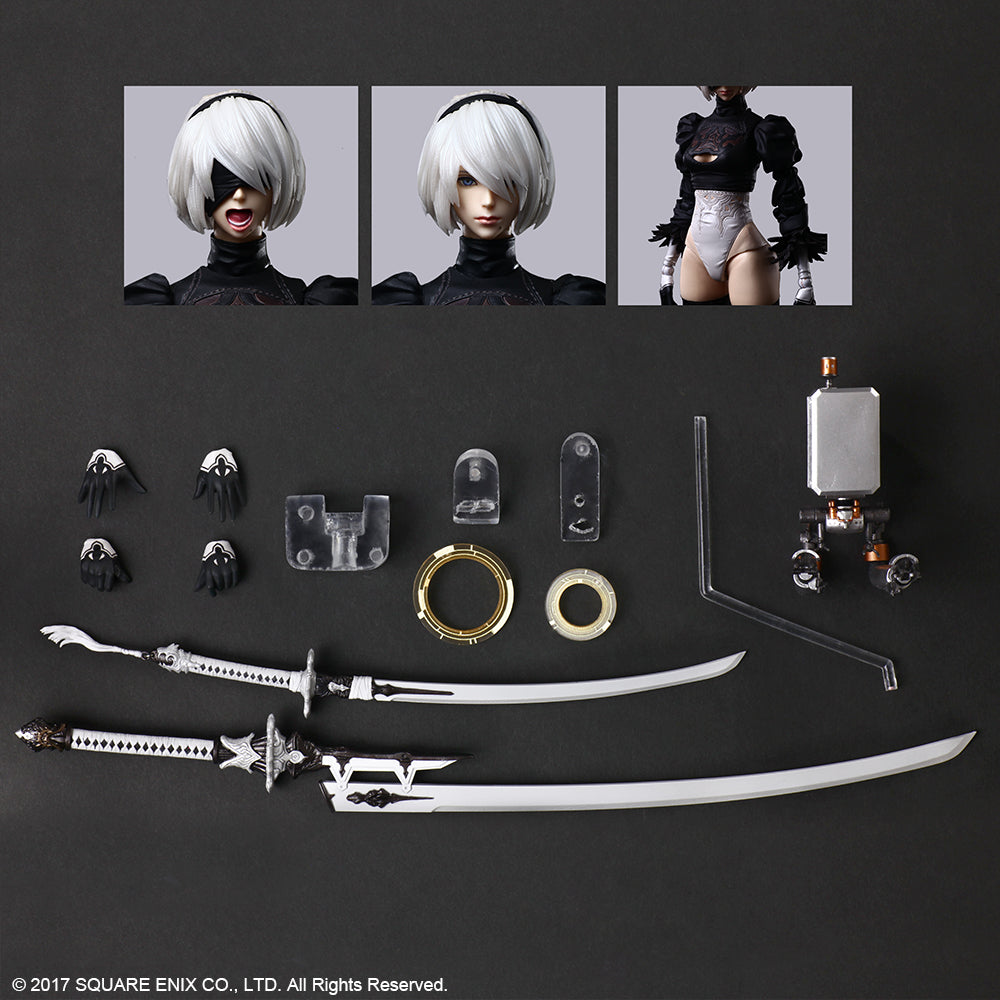 PLAY ARTS YoRHa No.2 Type B (2B) NieR:Automata [Square Enix]