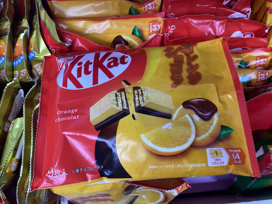KITKAT ORANGE CHOCOLAT 9 pieces