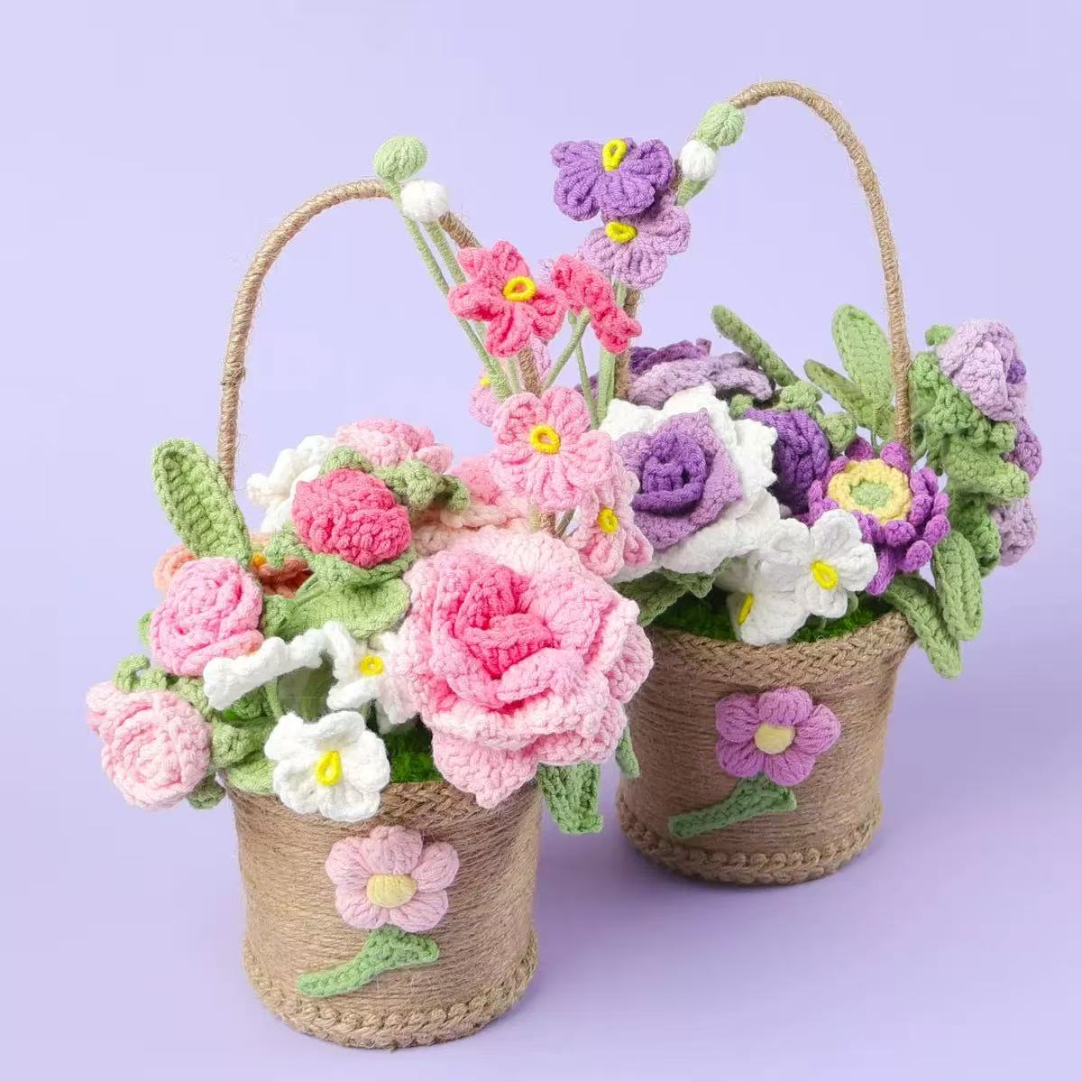 Handmade Crochet Planter-KFA