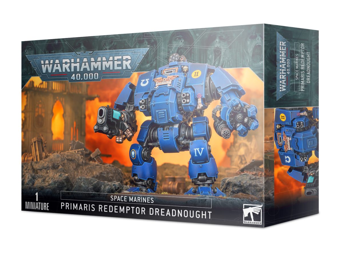 Warhammer- Space Marines - Primaris Redemptor Dreadnought